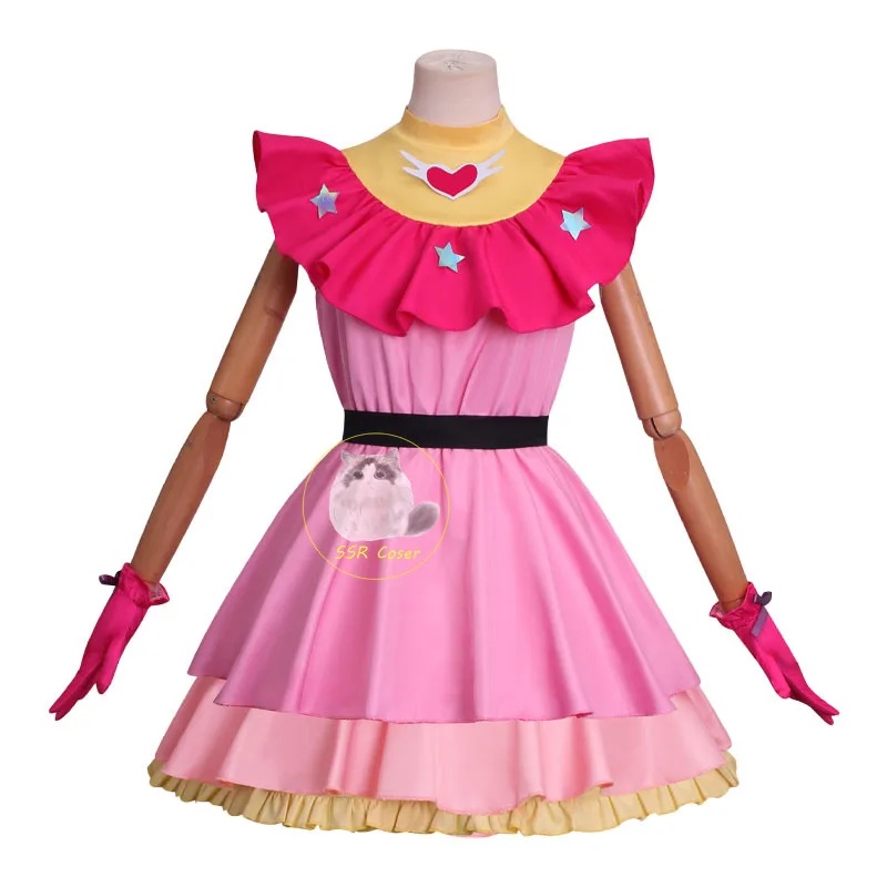 Anime Cosplay Ai - A;3\v,7'd/Anime Ai Costumes Wig OSHI NO