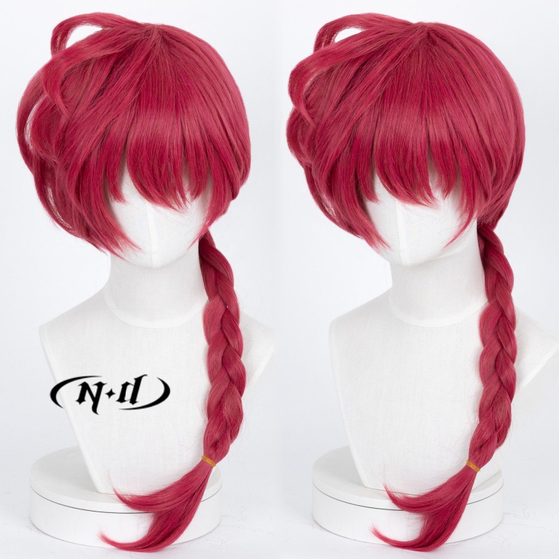 Anime Cosplay With Red Hair - ND Ranma Saotome Cosplay Wigs Red
