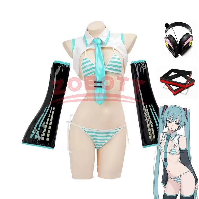 Anime Cosplay Miku - Game Miku Cosplay Miku Formula Suits