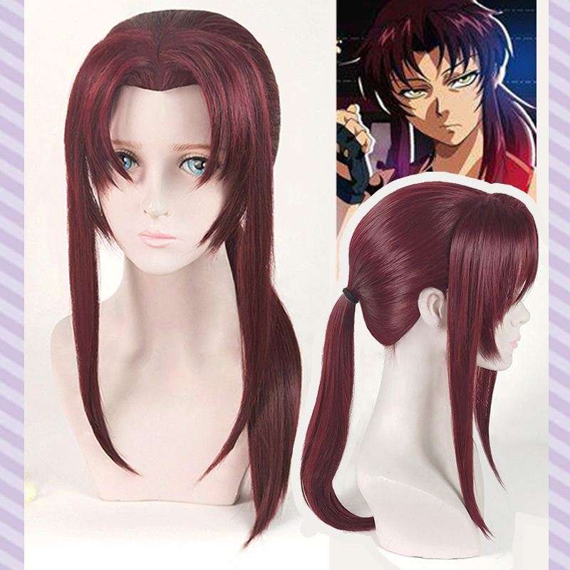 Anime Cosplay With Red Hair - New BLACK LAGOON Rebecca Revy Cosplay