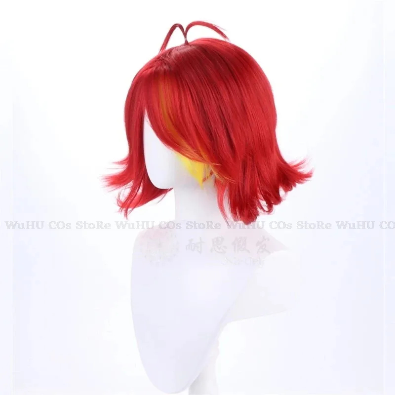 Anime Cosplay With Red Hair - 2025 hasbin Cos Niffty Wig Anime