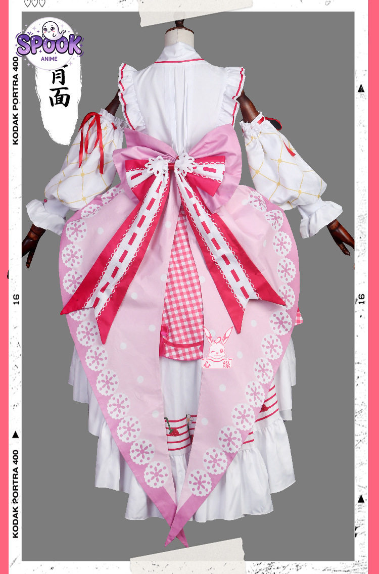 Strawberry Lolita Dress 15th A - Anime Cosplay Miku review and price