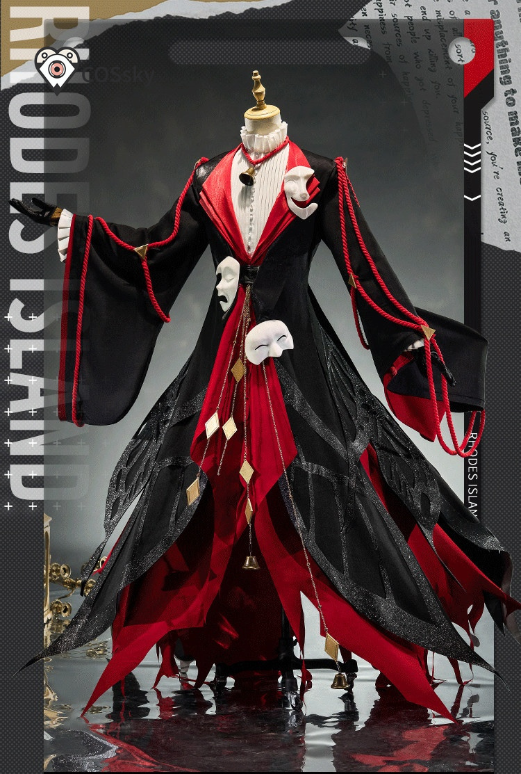 Arknights Tragodia Cosplay Cos - Anime Cosplay Mask review and price