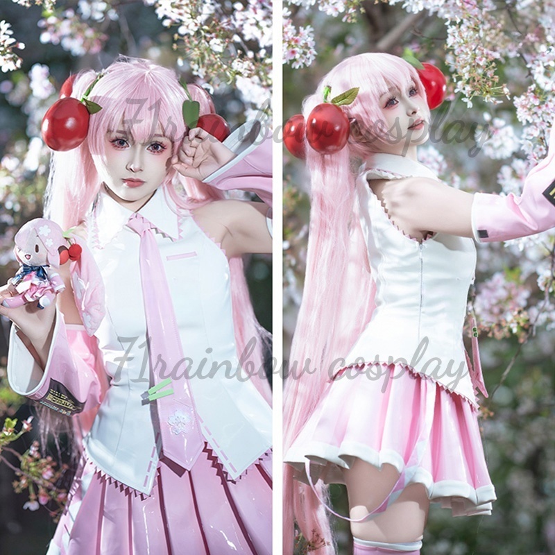 Sakura Mikuu Cosplay Costumes  - Anime Cosplay Miku review and price