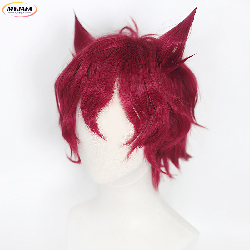 Sett Cosplay Wig Game LOL Hear - Anime Cosplay With Red Hair review and price