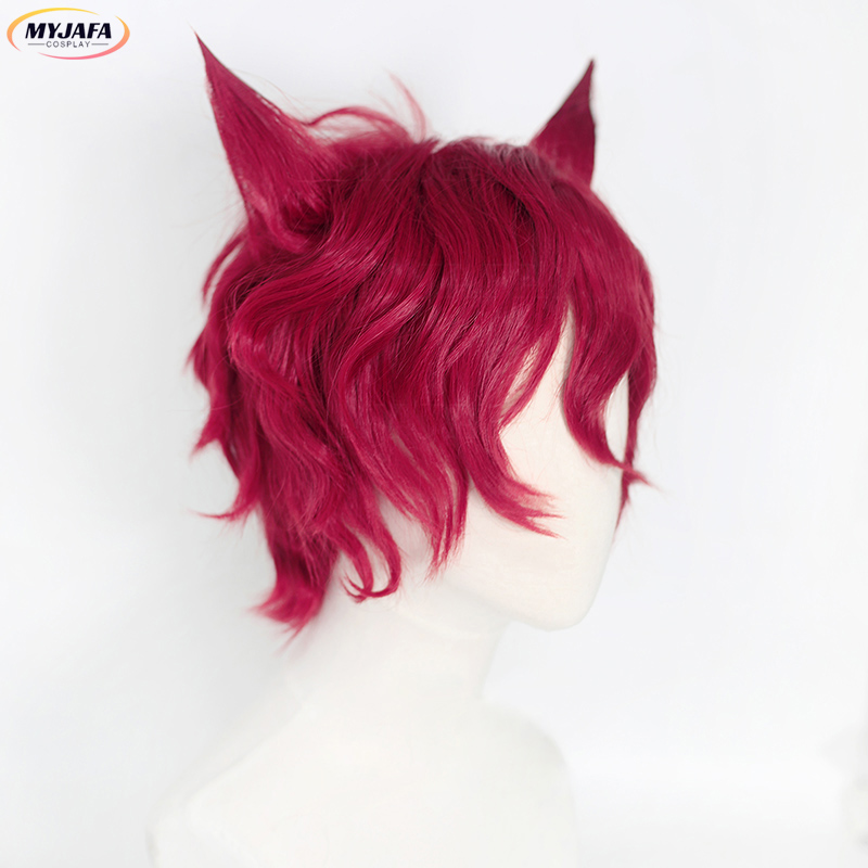 Sett Cosplay Wig Game LOL Hear - Anime Cosplay With Red Hair review and price