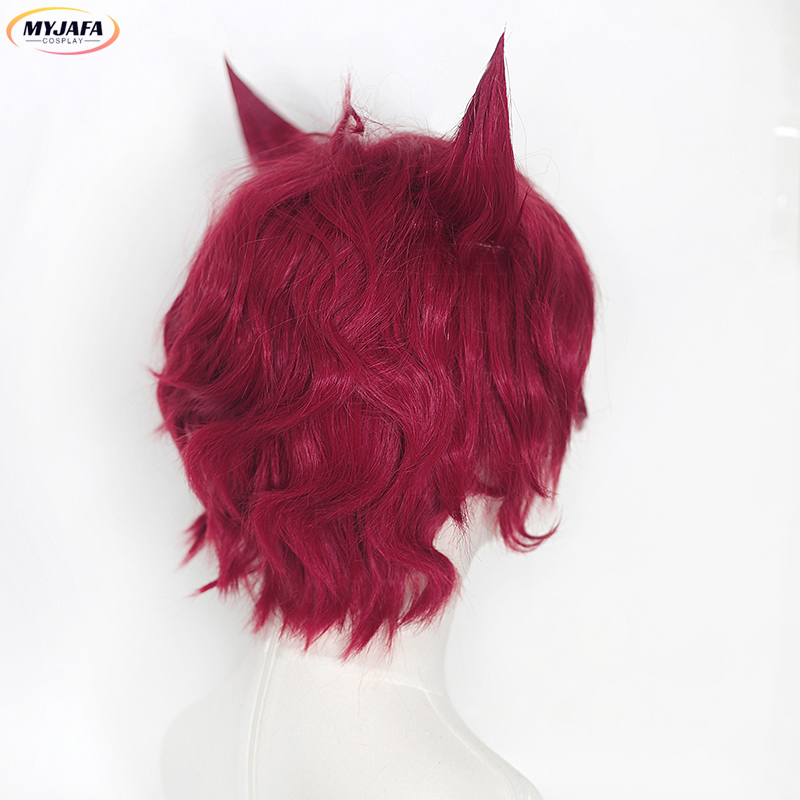 Sett Cosplay Wig Game LOL Hear - Anime Cosplay With Red Hair review and price