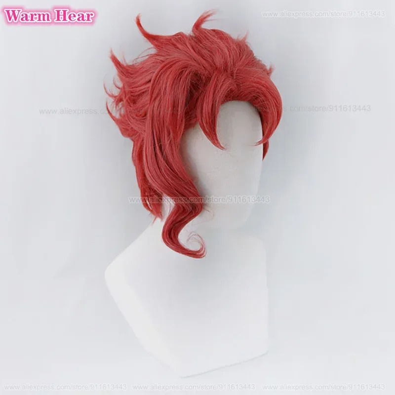 Noriaki Kakyoin Synthetic Unis - Anime Cosplay With Red Hair review and price