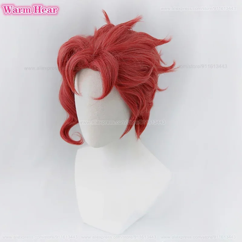 Noriaki Kakyoin Synthetic Unis - Anime Cosplay With Red Hair review and price