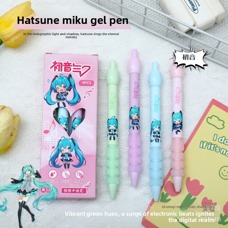 Kawaii Hatsune Miku Gel Pen Cu - Anime Cosplay Ai review and price