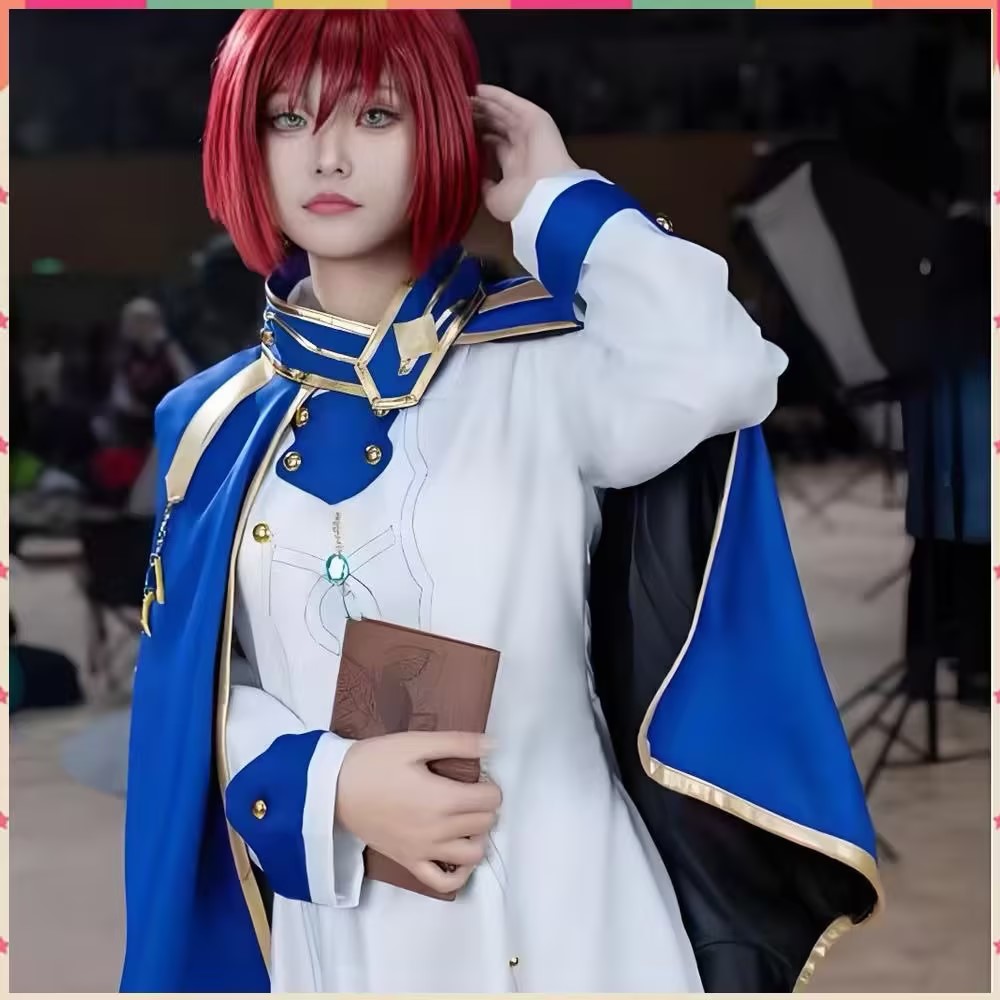 Shirayuki Cosplay Costumes Ani - Anime Cosplay With Red Hair review and price