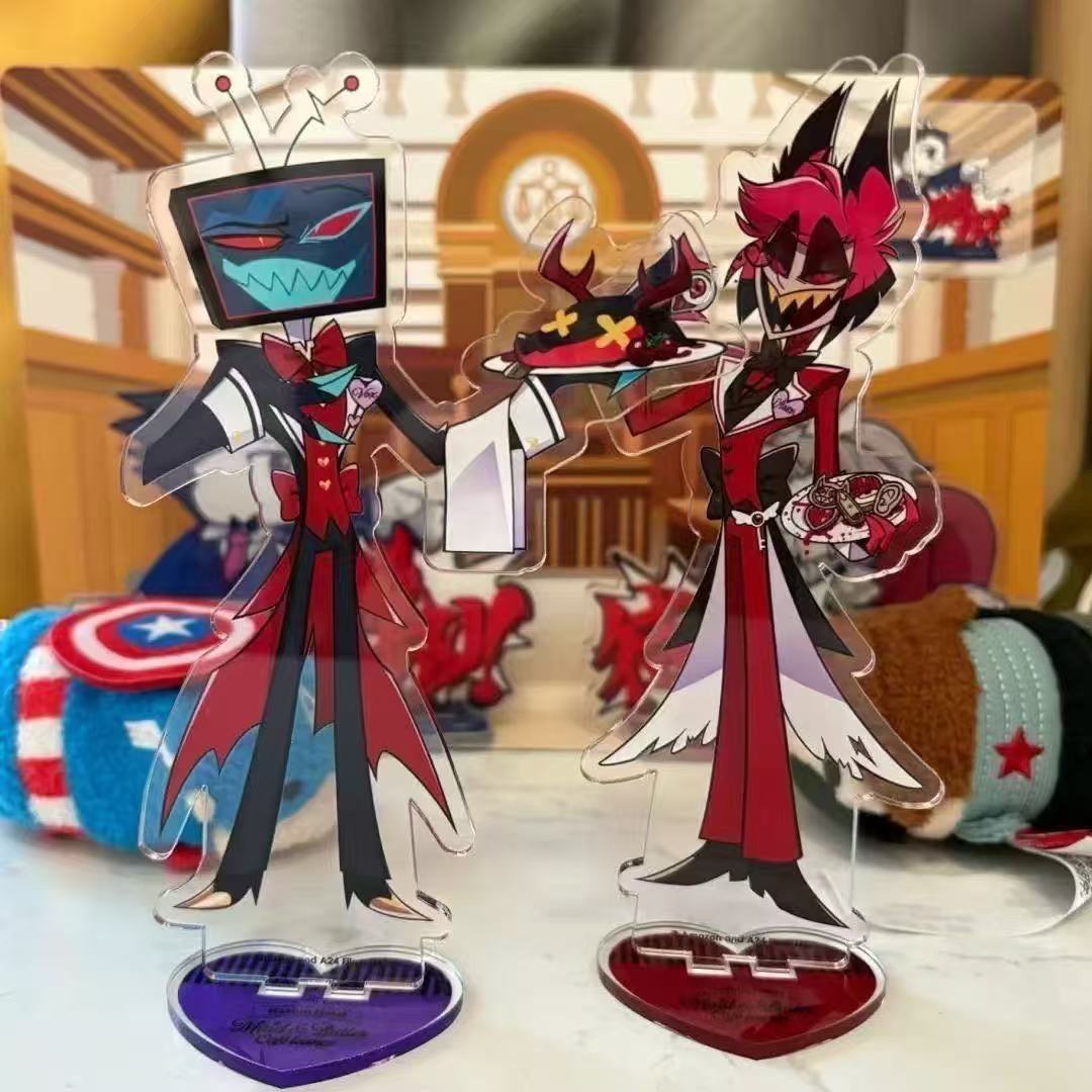 2pcs Hazbin Anime Peripherals  - Anime Cosplay Rental review and price