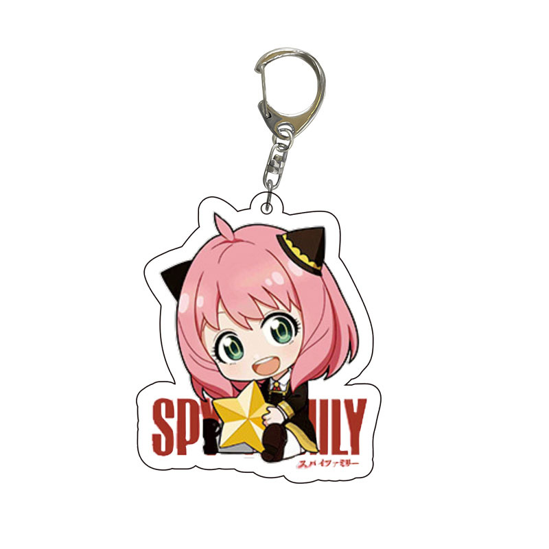 Spy x Family Acrylic Keychain  - Anime Cosplay Yor review and price