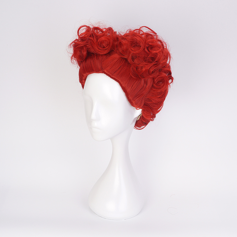 Alice Red Queen Cosplay Wig Qu - Anime Cosplay With Red Hair review and price