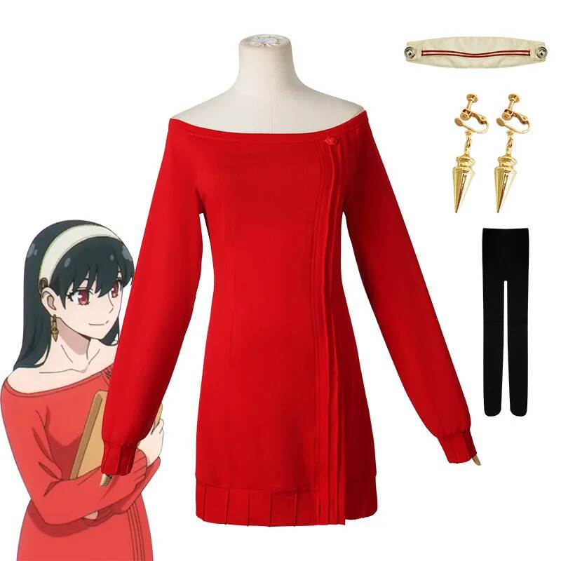 Anime FAMILY Cosplay Yor Forge - Anime Cosplay Yor Forger review and price