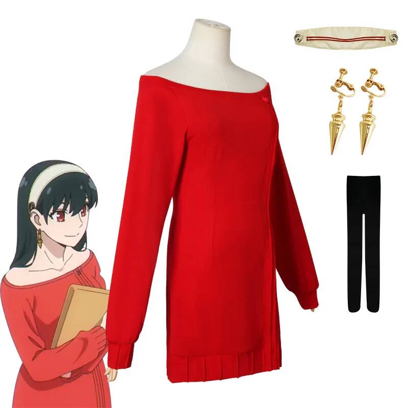 Anime FAMILY Cosplay Yor Forge - Anime Cosplay Yor Forger review and price