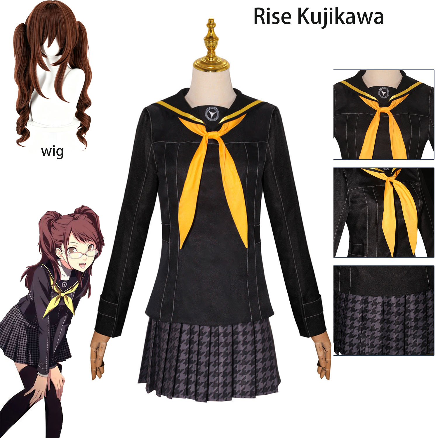 Game Persona 4 Golden Rise Kuj - Anime Cosplay Duo review and price