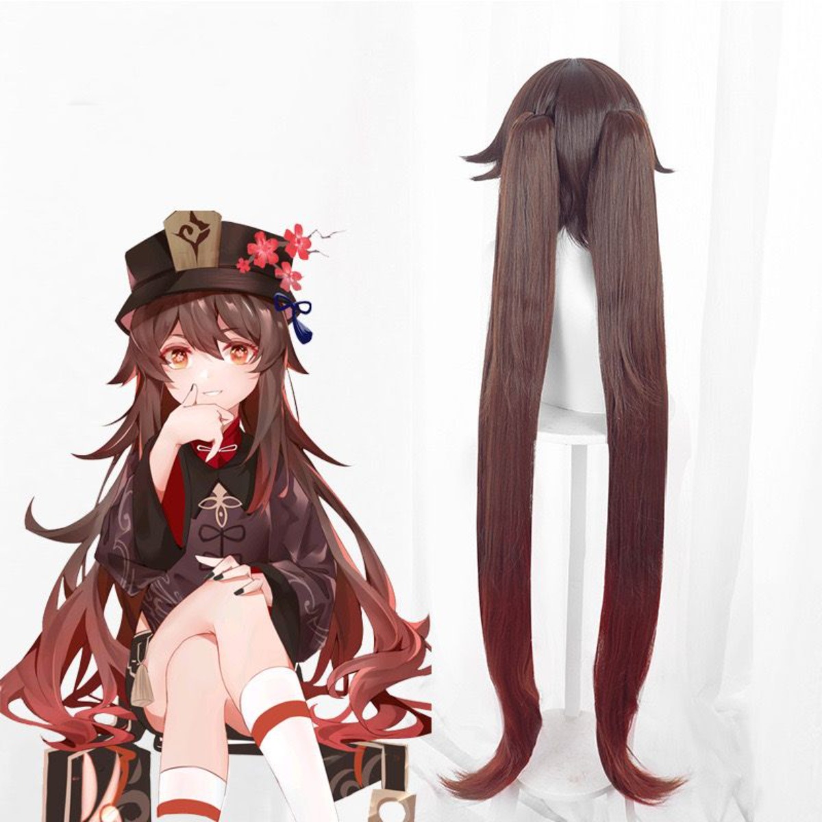 Genshin Impact Hu Tao Cosplay  - Anime Cosplay Duo review and price