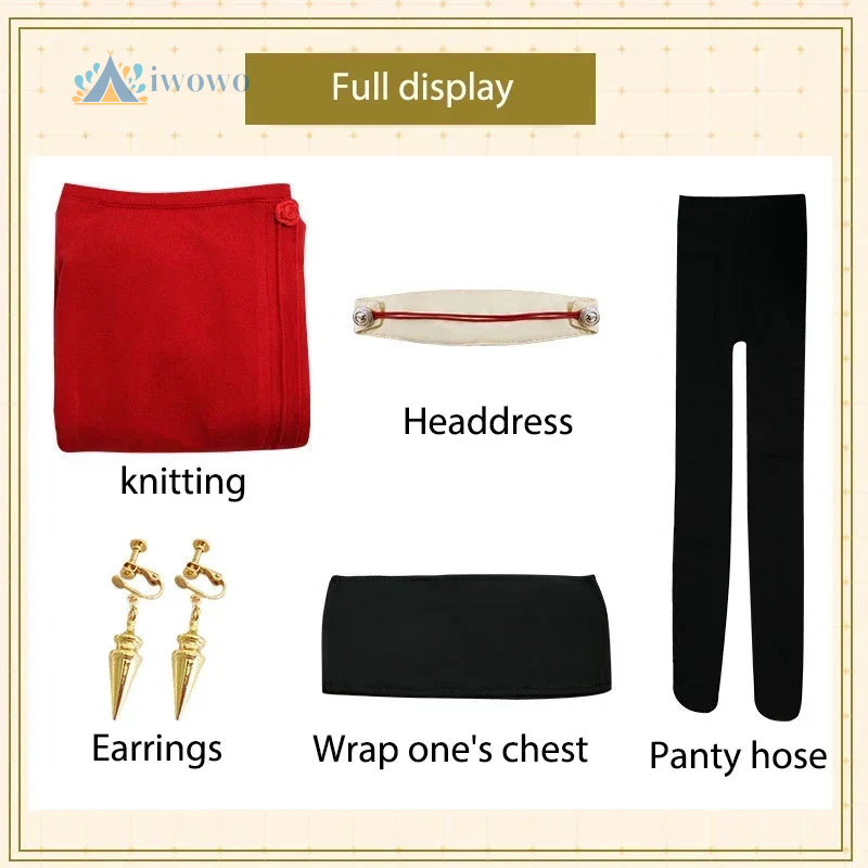 Yor Forger Cosplay Long Red Kn - Anime Cosplay Yor Forger review and price