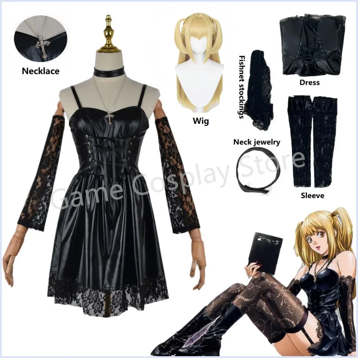 Misa Amane Cosplay Costume Dea - Anime Cosplay Yor review and price