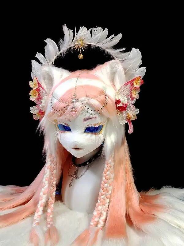 Handmade Kig Fursuit Head, Cut - Anime Cosplay Mask review and price