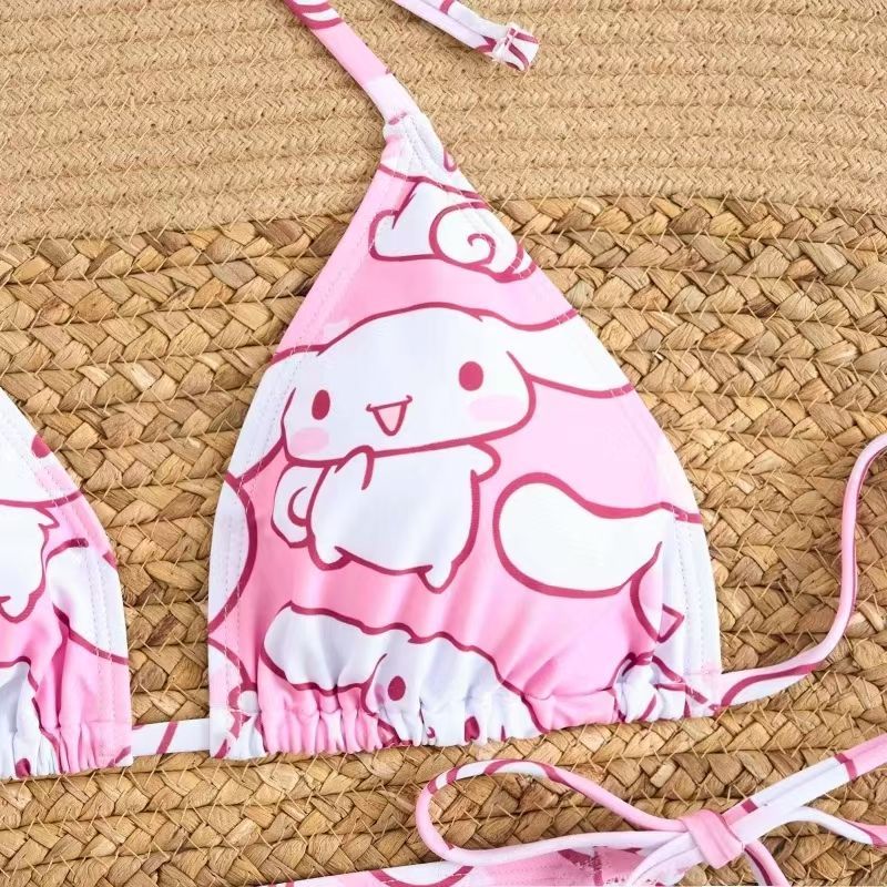 2Pcs Cartoon Cinnamoroll Print - Anime Cosplay Duo review and price